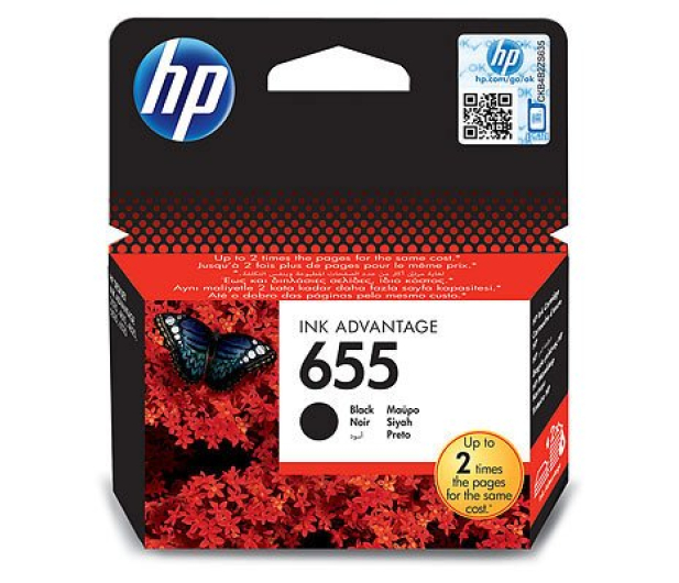 HP 655BK Black 550str. CZ109AE - 117712 - zdjęcie